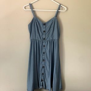 Denim Button Down Dress